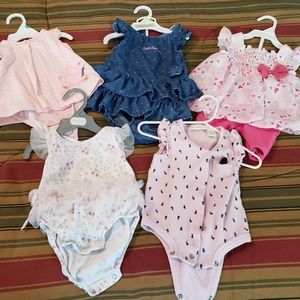 SOLD- Baby girl clothes- 3-6 months